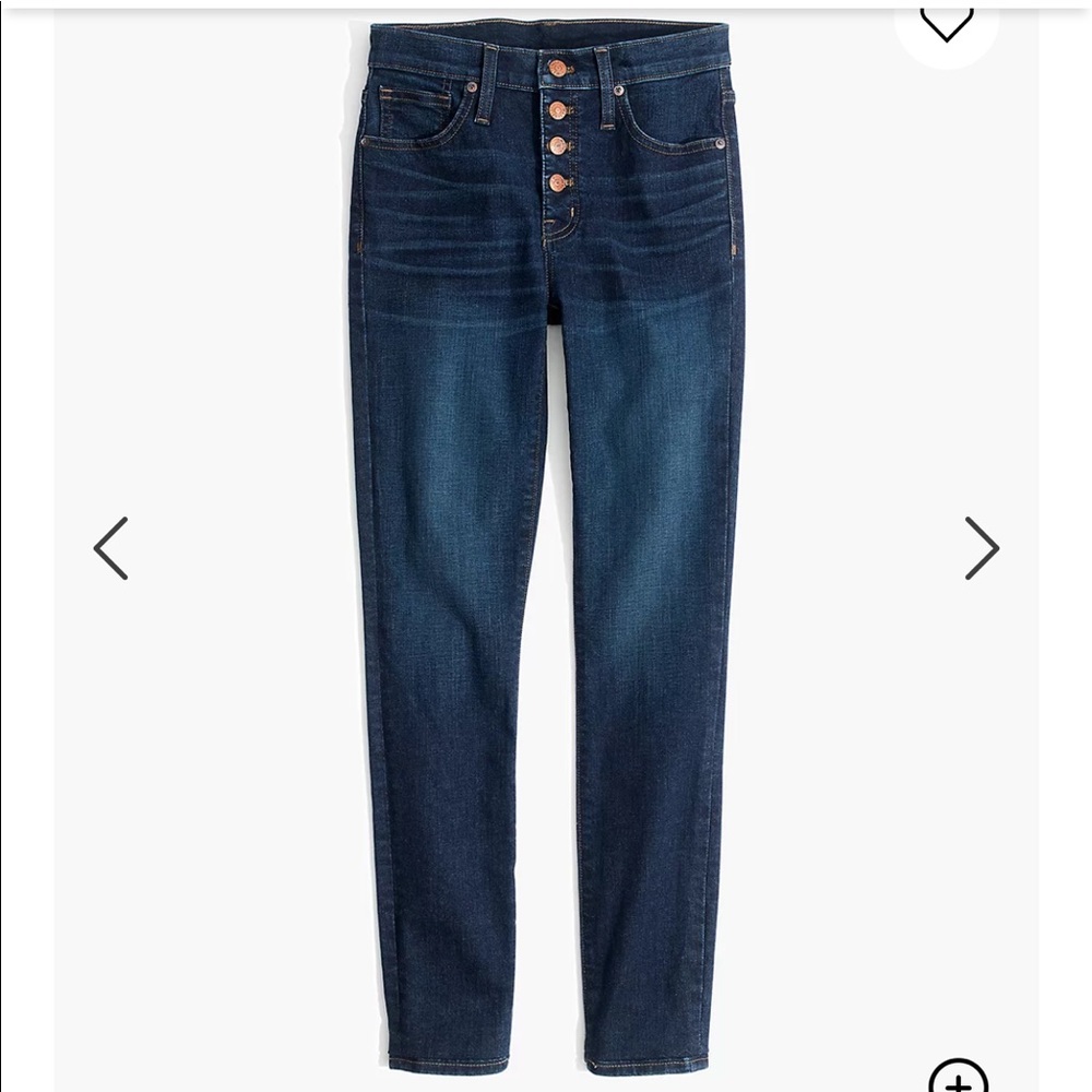 Madewell - Petite 9" Mid-Rise Skinny Jeans